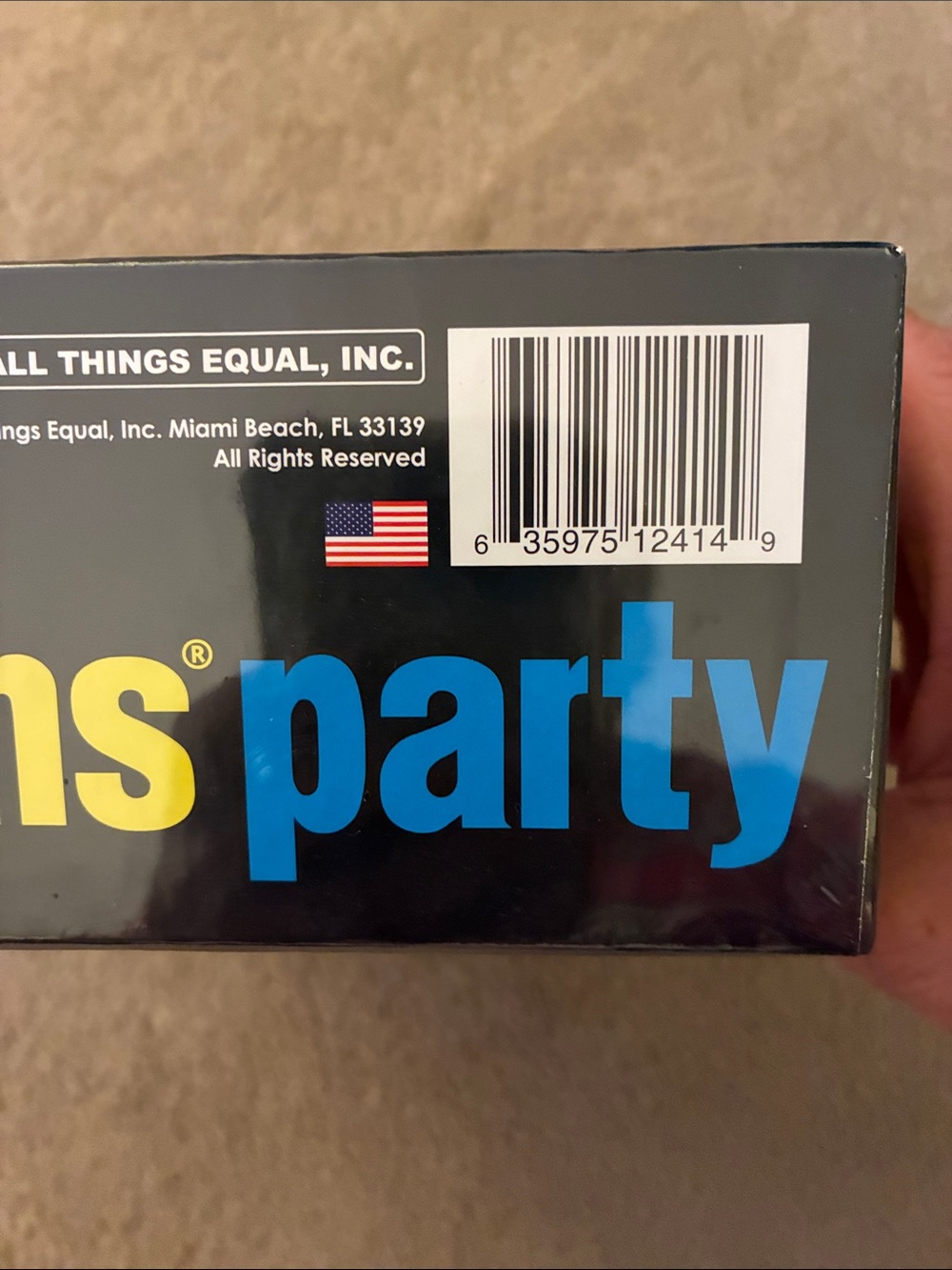 Loaded Questions Party Game - Picture 6 of 6